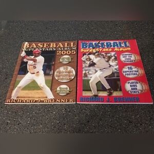 Baseball Superstars Album Set (2005 And 2006)